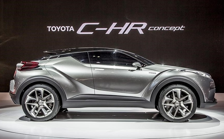 2021 Toyota C-HR with new concept design