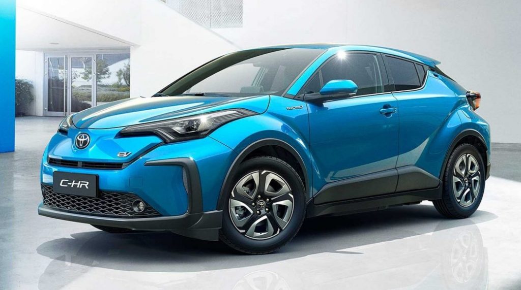 2021 Toyota C-HR with new exterior design