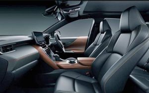 2021 Toyota Harrier with new interior design