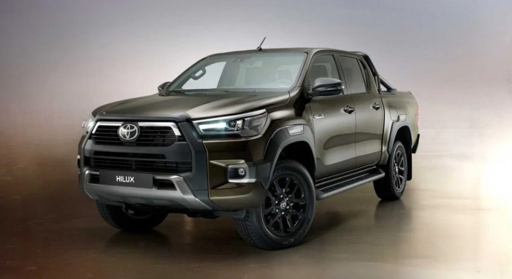 2021 Toyota Hilux with new exterior concept