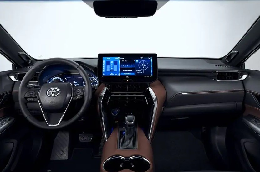 2021 Toyota Venza has more features on dashboard