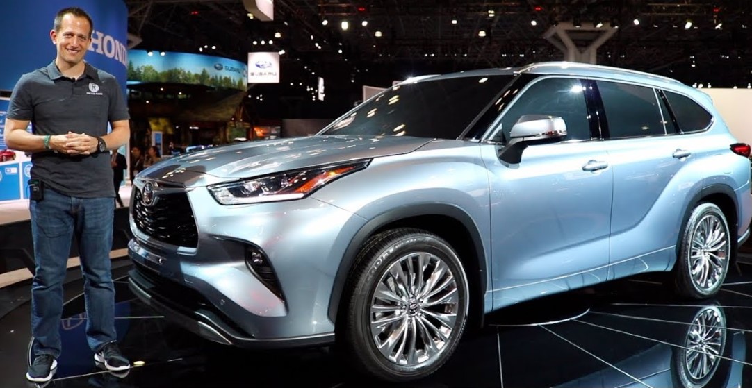 2022 Toyota Highlander at New York Auto Show