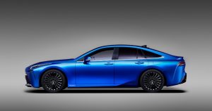 2022 Toyota Mirai with new exterior design