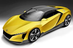 2021 Honda S2000 with new exterior design