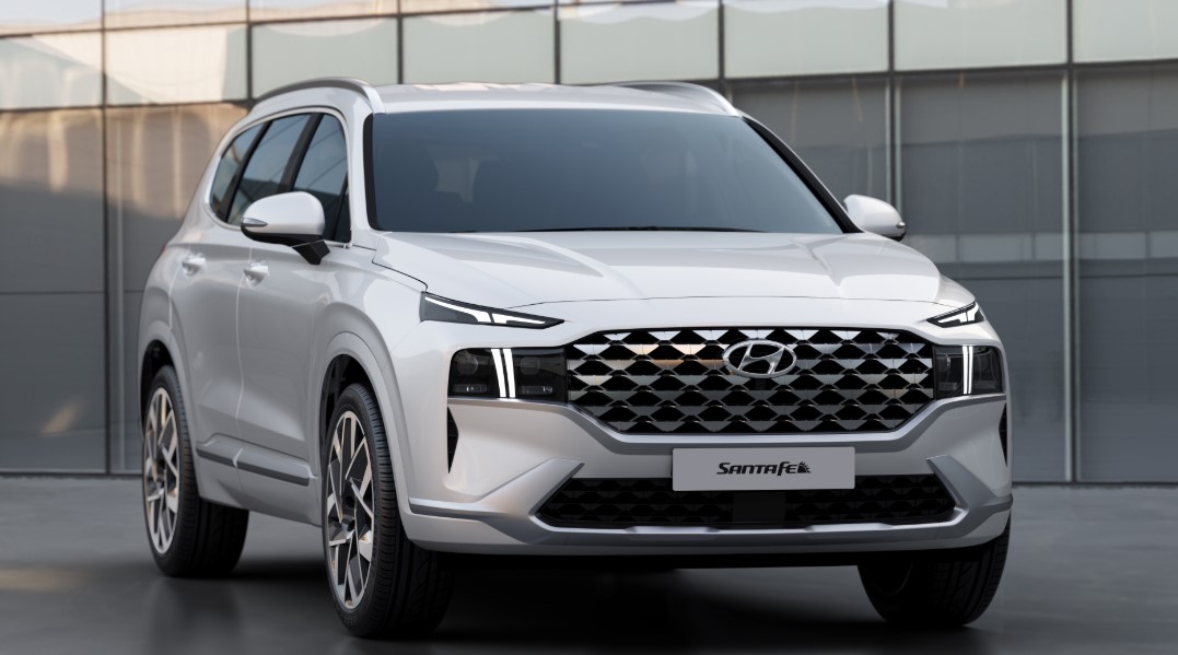 2021 Hyundai Santa Fe With New Exterior Design