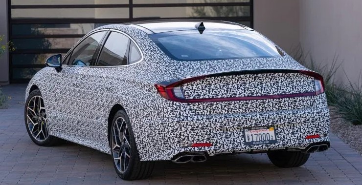 2021 Hyundai Sonata Spy Shots