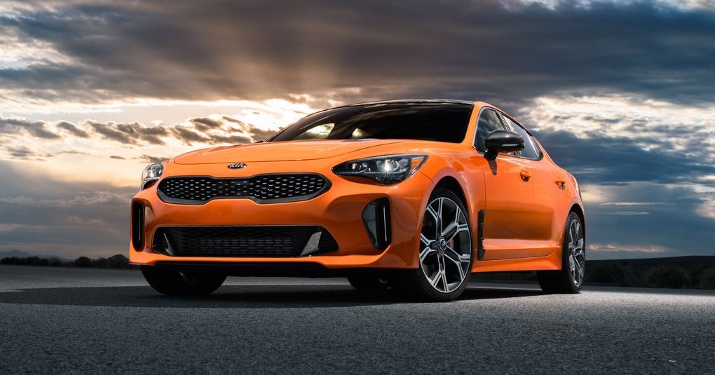 2021 Kia GT Stinger with new exterior design