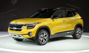 2021 Kia Seltos with new exterior design