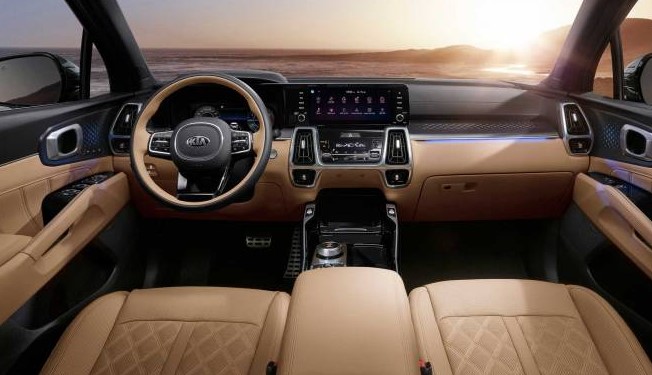 2021 Kia Sorento Dashboard and Infotainment Features