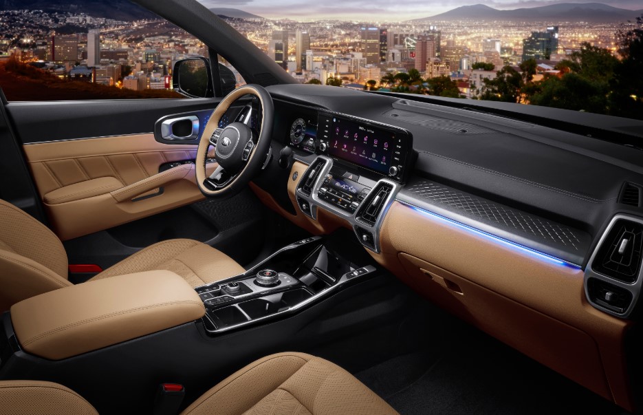 2025 Kia Sorento Interior and Cabin Design