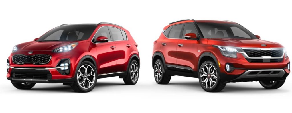 2021 Kia Sportage with new exterior design