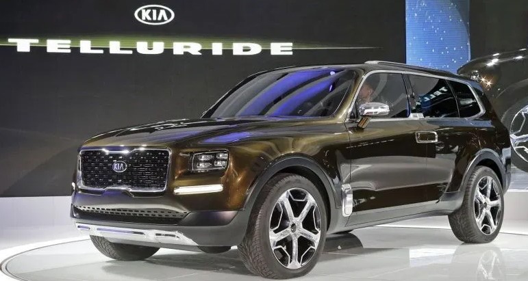 2021 Kia Telluride with new exterior design