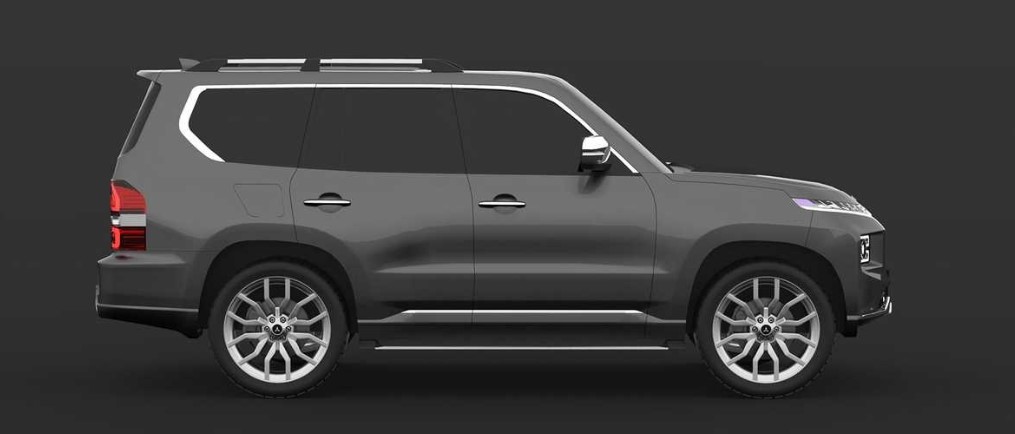 2021 Mitsubishi Montero with new exterior design