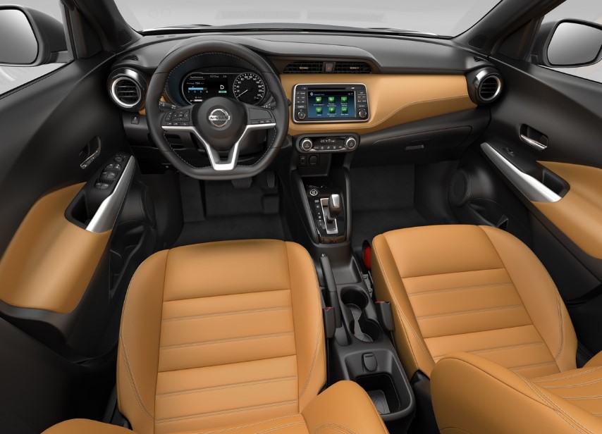 2021 Nissan Kick Dashboard and Infotainment features