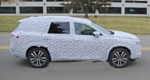 2021 Nissan Pathfinder spied photos