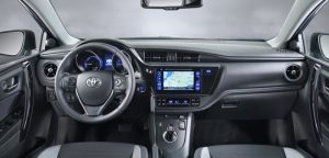 2021 Toyota Auris Steering Wheel and Infotainment features