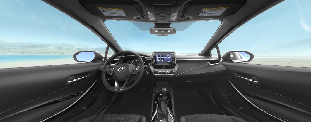 2021 Toyota Corolla iM Hatchback with new interior design