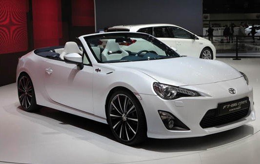 2021 Toyota GT-86 Convertible with new exterior design