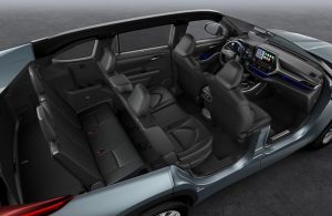 2021 Toyota Kluger with new interior design