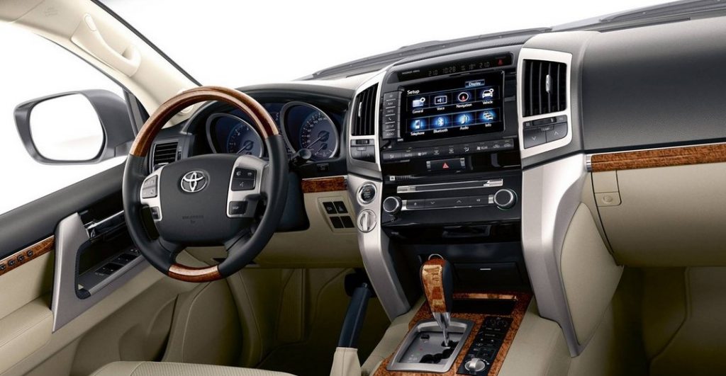 2021 Toyota Land Cruiser 300 with new interior