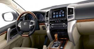 2021 Toyota Land Cruiser 300 with new interior