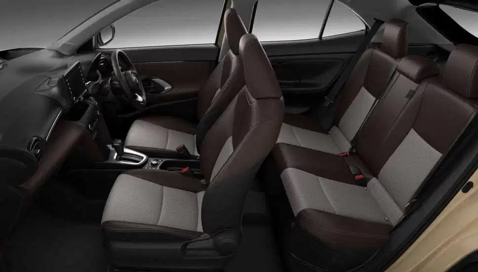 2021 Toyota Yaris with new interior design