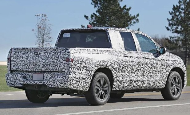 2022 Honda Ridgeline with new exterior design