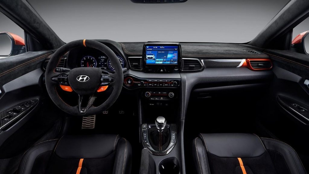 The New 2021 Hyundai Veloster Dashboard and Features