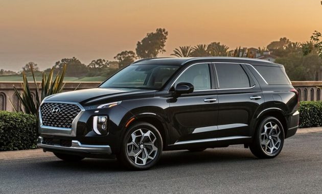 2021 Hyundai Palisade Calligraphy with new exterior layout