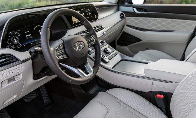 2021 Hyundai Palisade Calligraphy with new interior layout