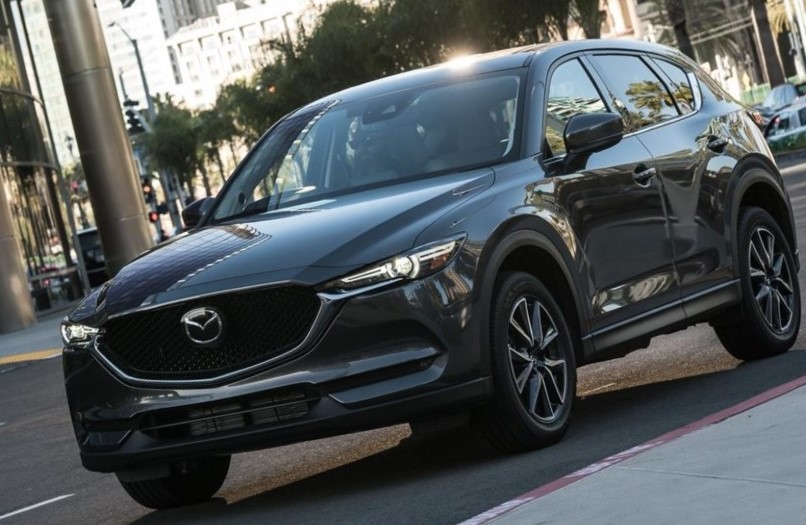 2021 Mazda CX-5 with new exterior design