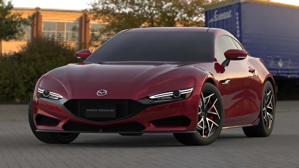 2021 Mazda RX-7 with new exterior design