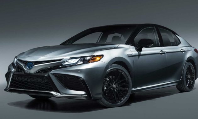 2021 Toyota Camry Hybrid with New Exterior Design