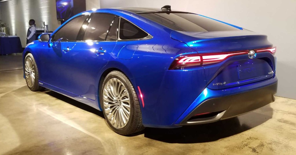 2021 Toyota Mirai Powered with new engine system