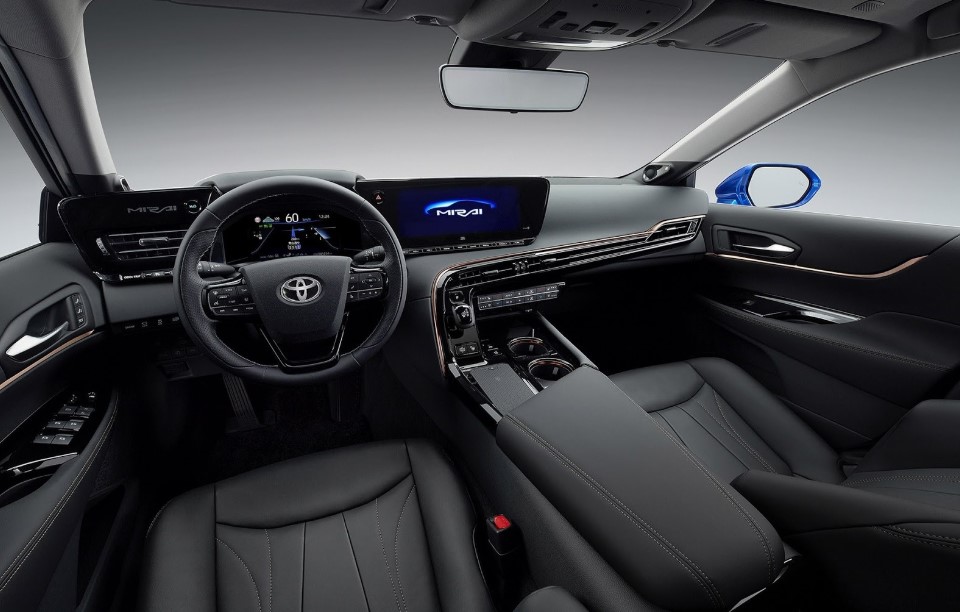 2021 Toyota Mirai with new interior design