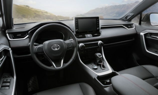 2021 Toyota RAV4 Prime Dashboard and Infotaiment features