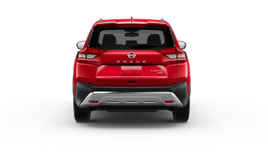 2021 Nissan Rogue with new exterior design