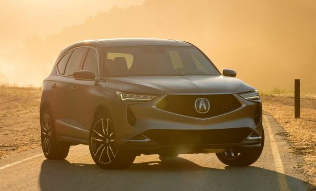 2022 Acura MDX with new exterior design