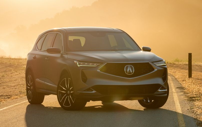 2022 Acura MDX with new exterior design