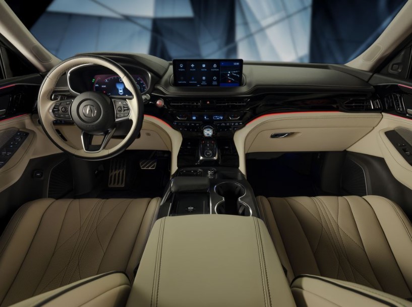 2022 Acura MDX with new interior design