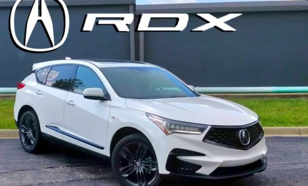 2022 Acura RDX with new exterior