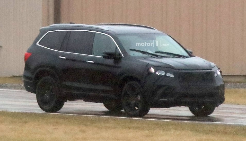 2022 Honda Pilot Spy Shots