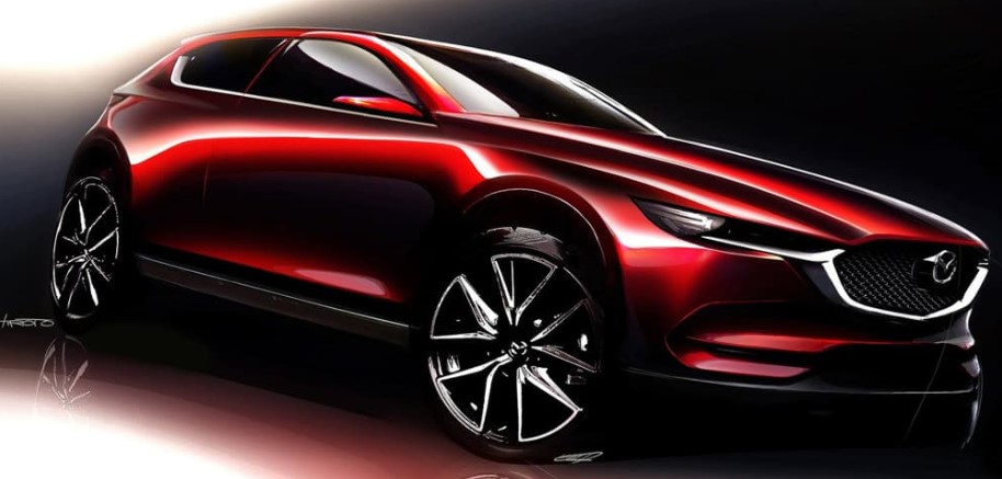 2022 Mazda CX-5 with new exterior concept