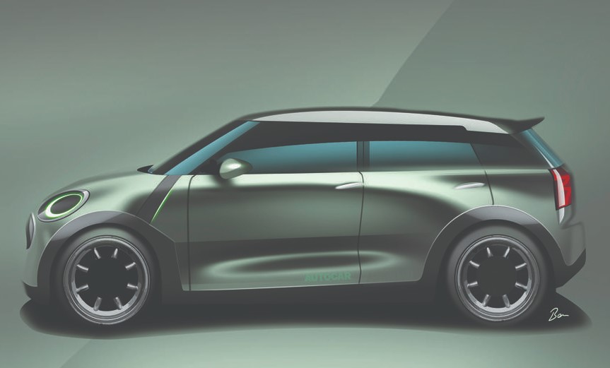 2022 Mini Cooper Countryman with new exterior design