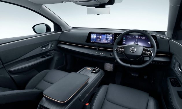 2022 Nissan Ariya with new interior design