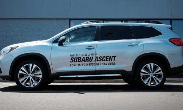 2022 Subaru Ascent with new exterior style