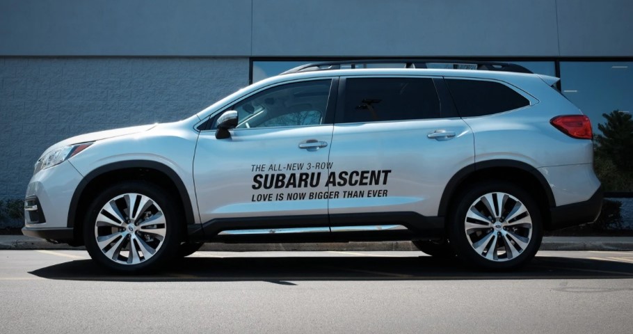 2022 Subaru Ascent with new exterior style