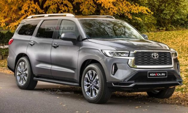 2022 Toyota Sequoia with new exterior