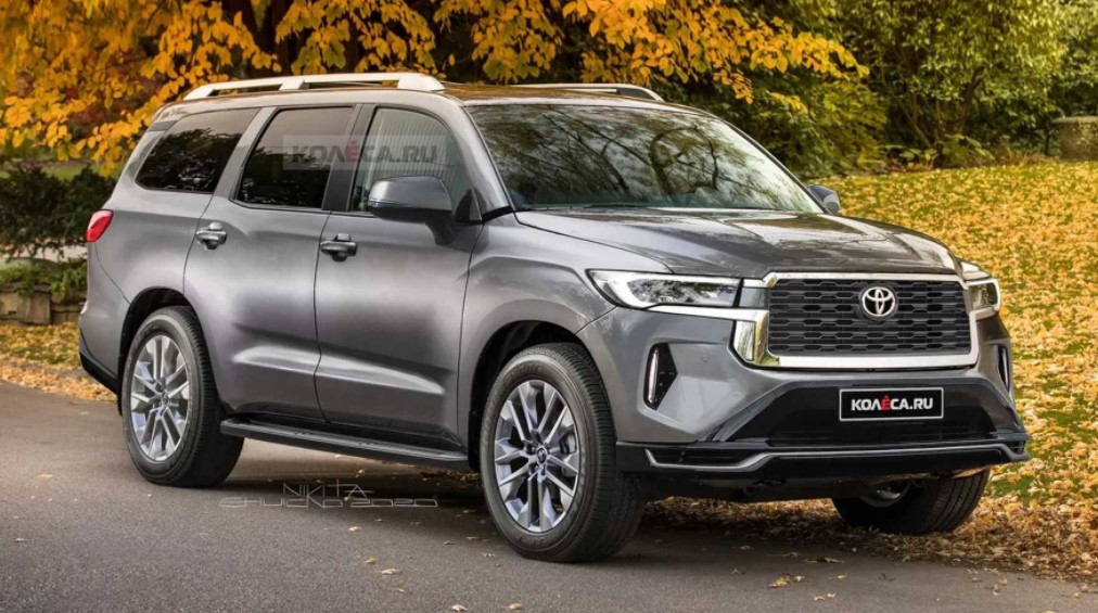 2022 Toyota Sequoia with new exterior