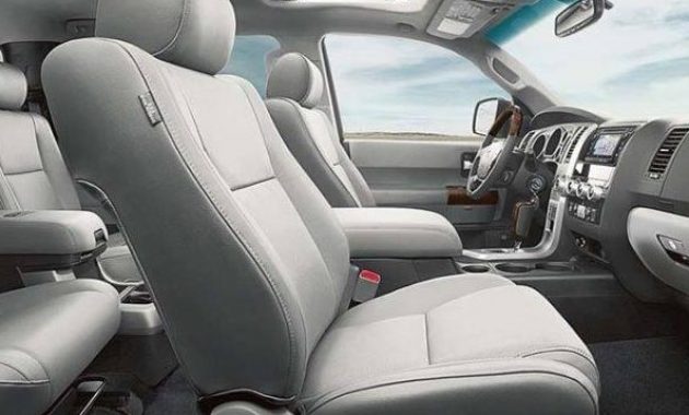 2022 Toyota Sequoia with new interior